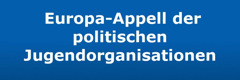Europa-Appell der politischen Jugendorganisationen. Rettet die #Spitzenkandidaten