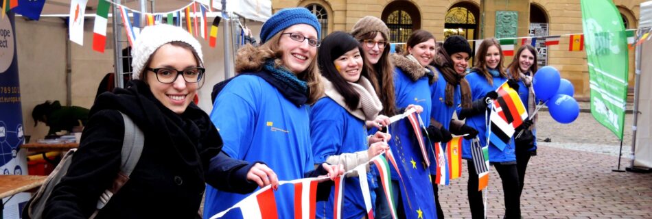 Junge Europäische Föderalisten Saarland in Straßburg