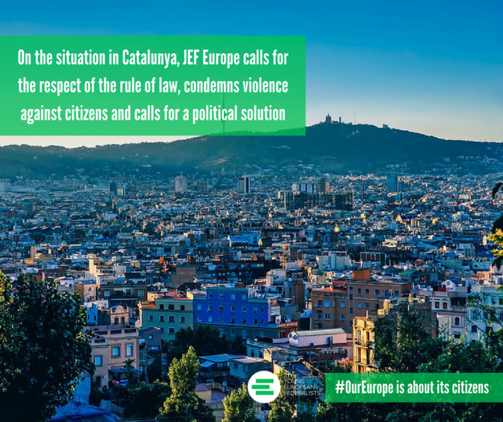 Catalan Referendum, Europeans and Catalunya, Situation in Katalonien